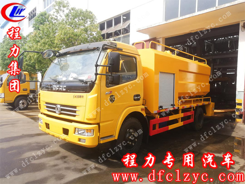 程力集團(tuán)東風(fēng)大多利卡10方清洗吸污車